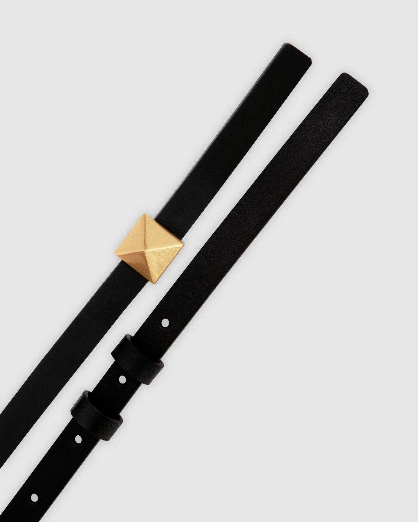 Cleopatra Pyramid Stud Leather Belt