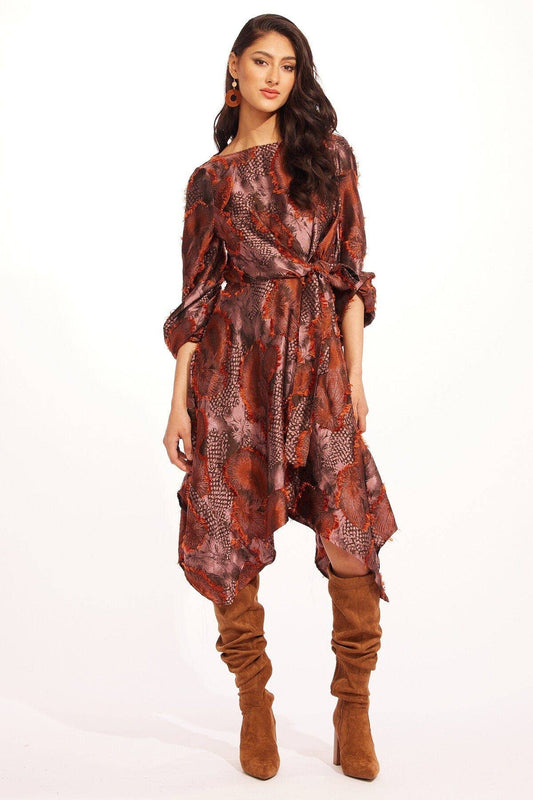 Sandy Dress - Copper Plume