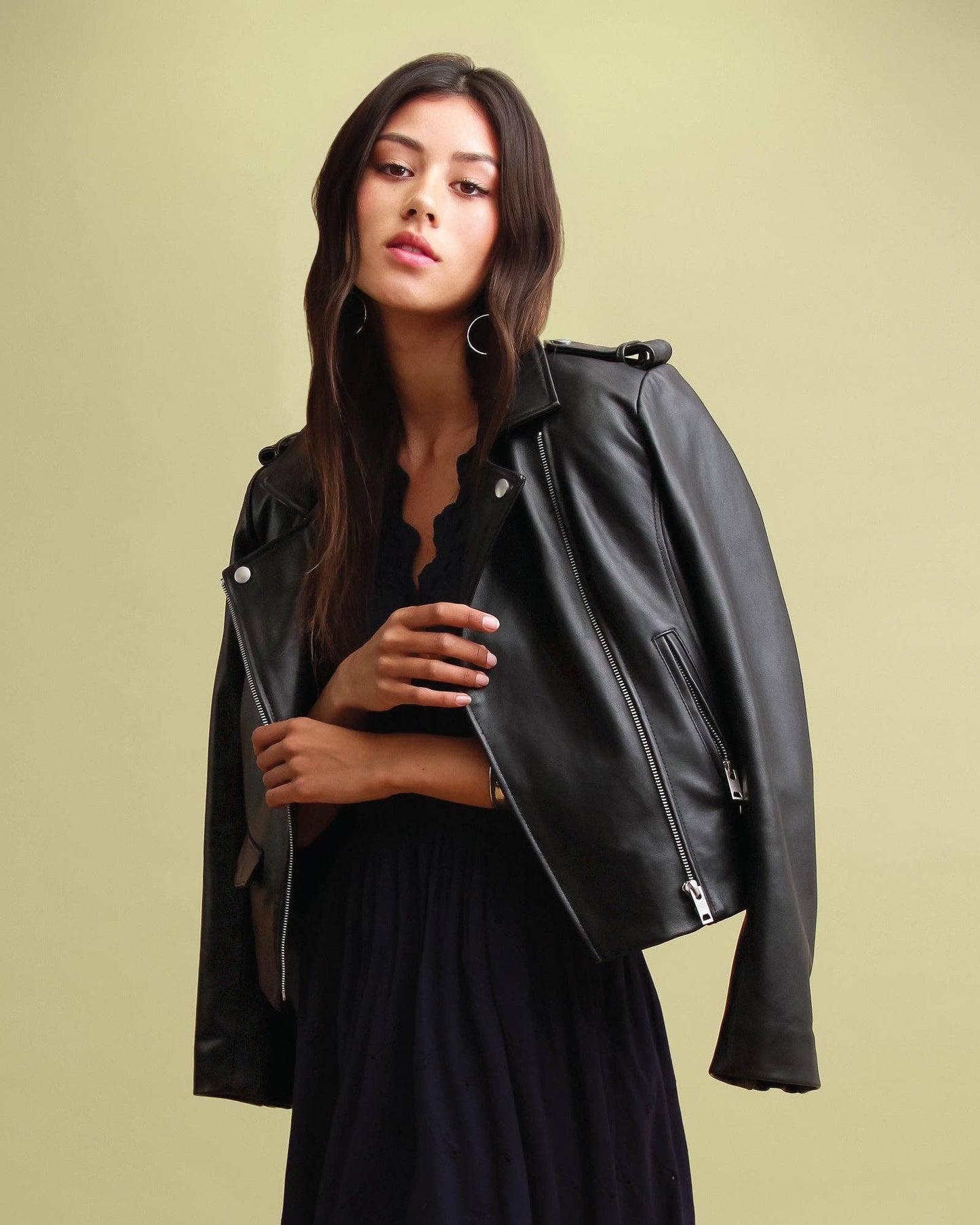 Just Friends Leather Jacket