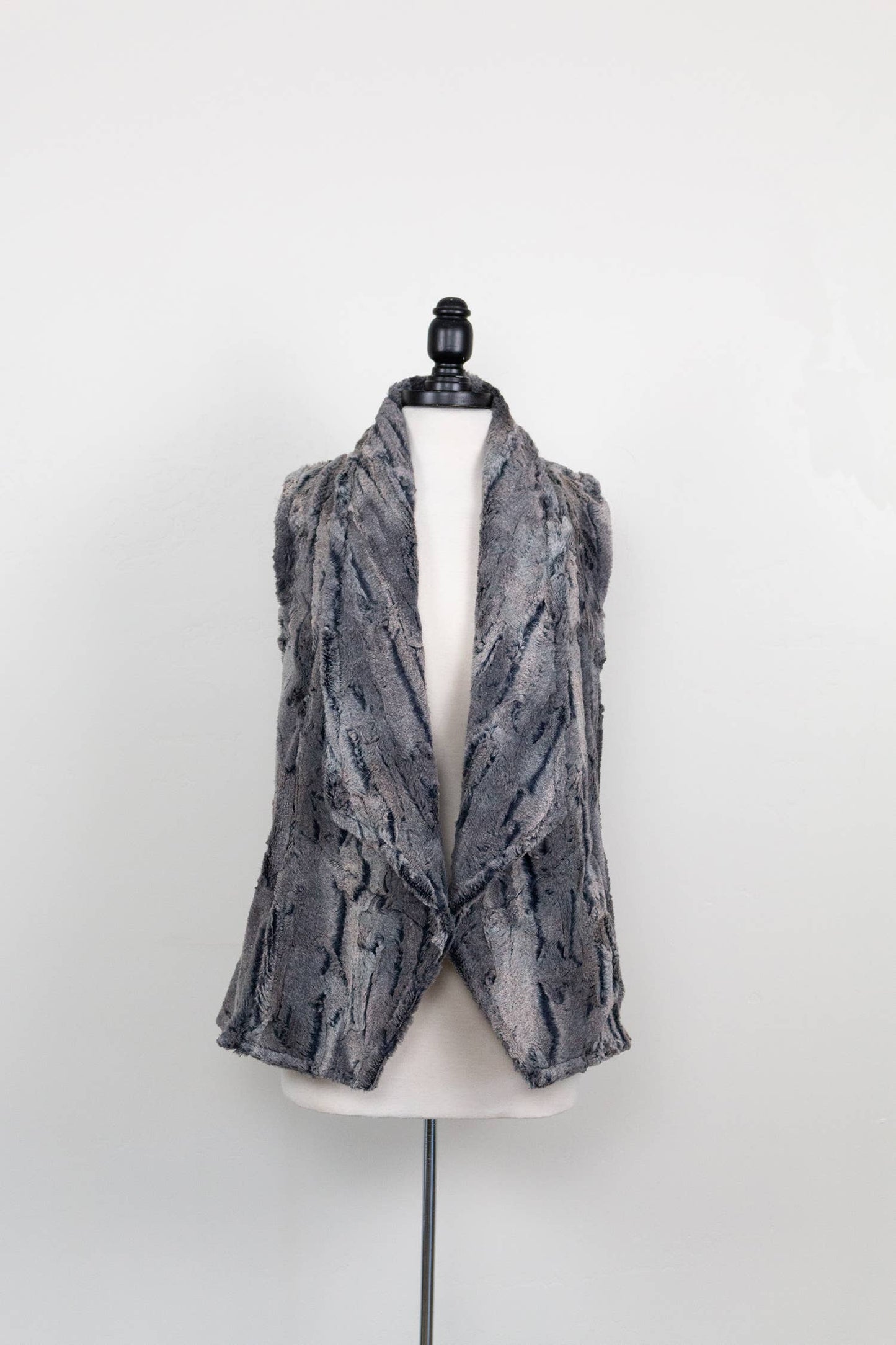 Faux Fur Drapey Vest SALE