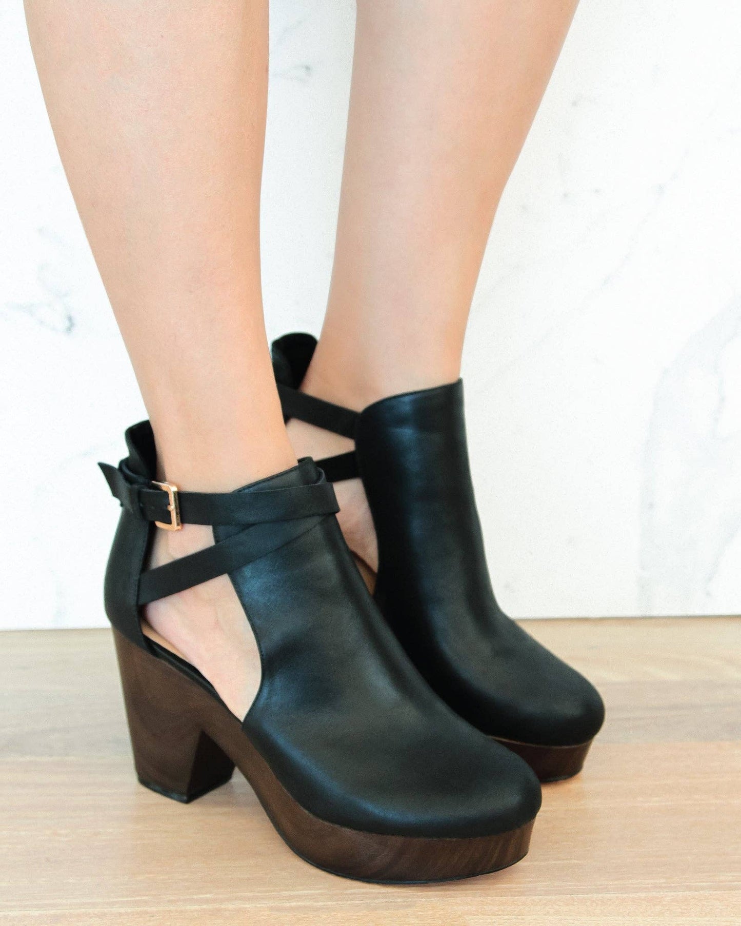 Fearless Clog Ankle Boot