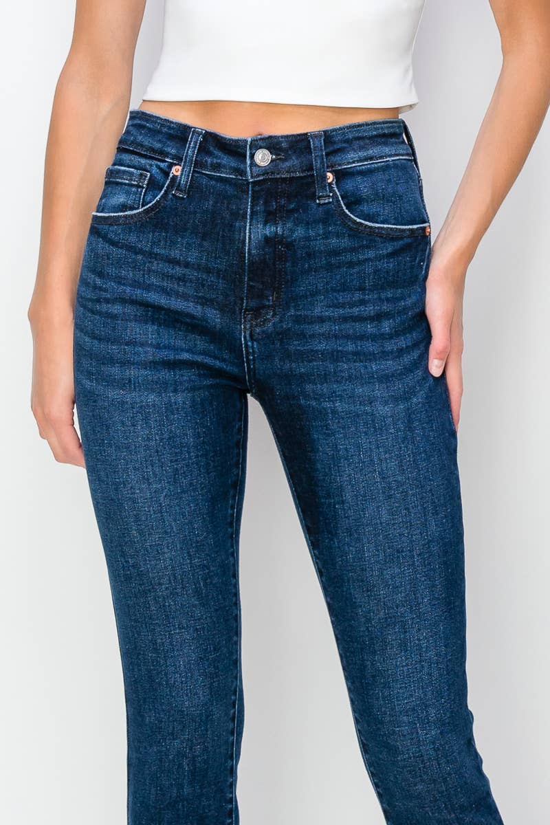 HIGH RISE FULL LENGTH SKINNY JEANS