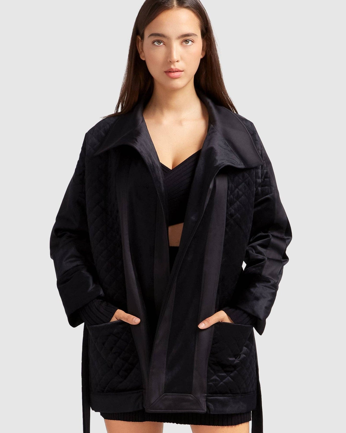 Ace of Spades Velvet Coat